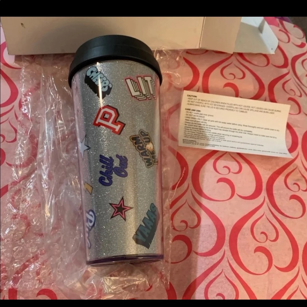 New PINK to go mug 16oz